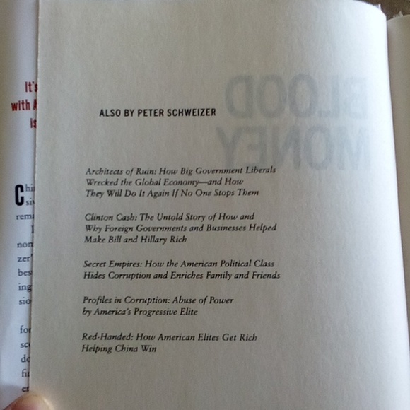 Blood Money by Peter Schweizer - Why the powerful turn a blind eye while China K - Picture 6 of 9